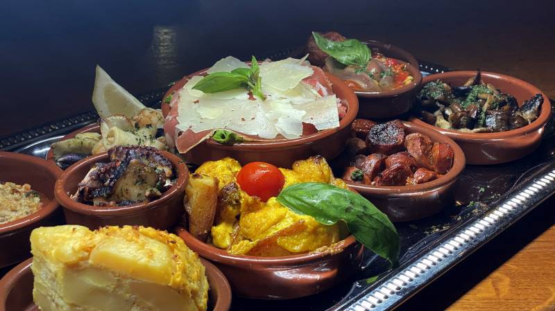 La grande assiette dégustation de tapas chez Casa Nissa à Nice Masséna